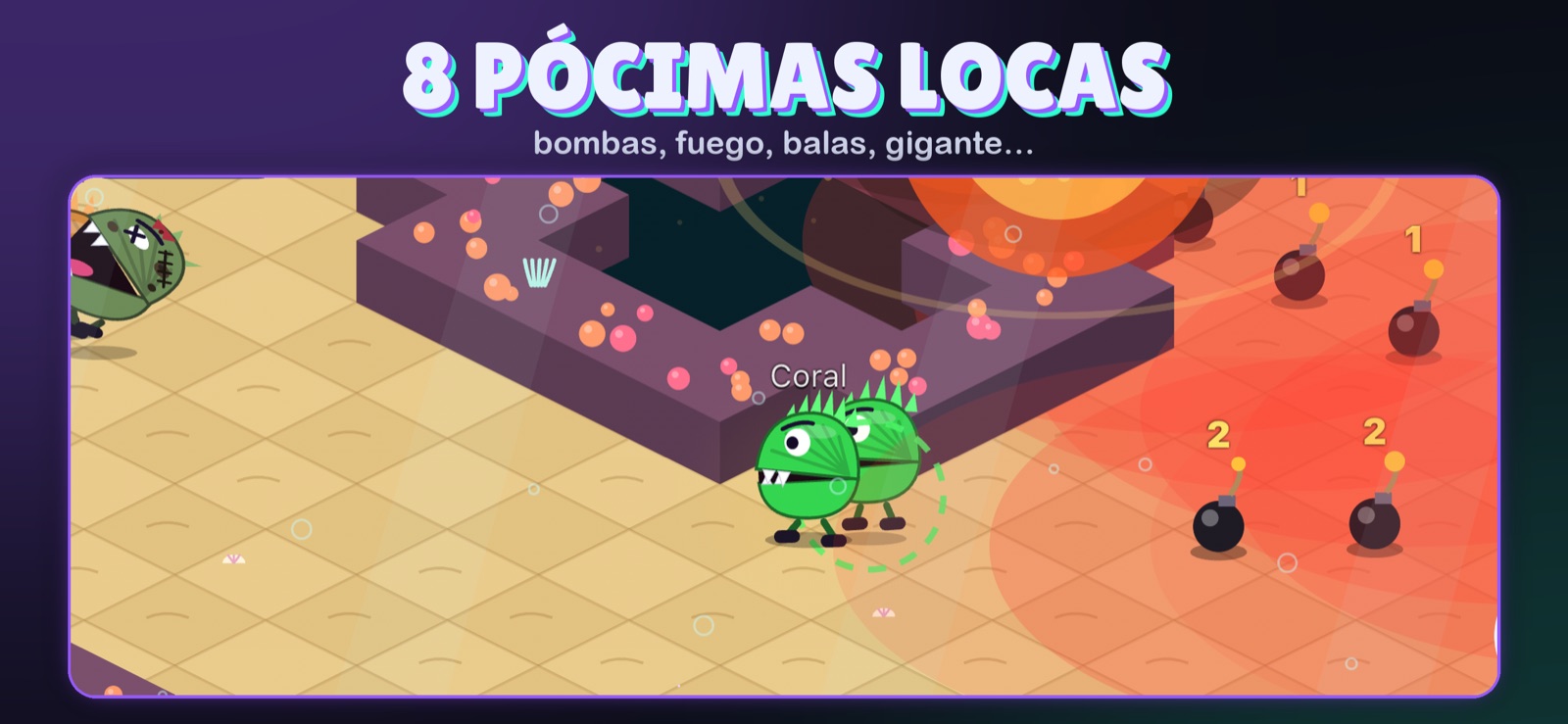 Bombas a punto de explotar